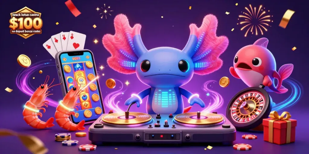 Spin and win at Black Lotus Casino with $100 no deposit bonus codes! Enjoy vibrant gaming action.