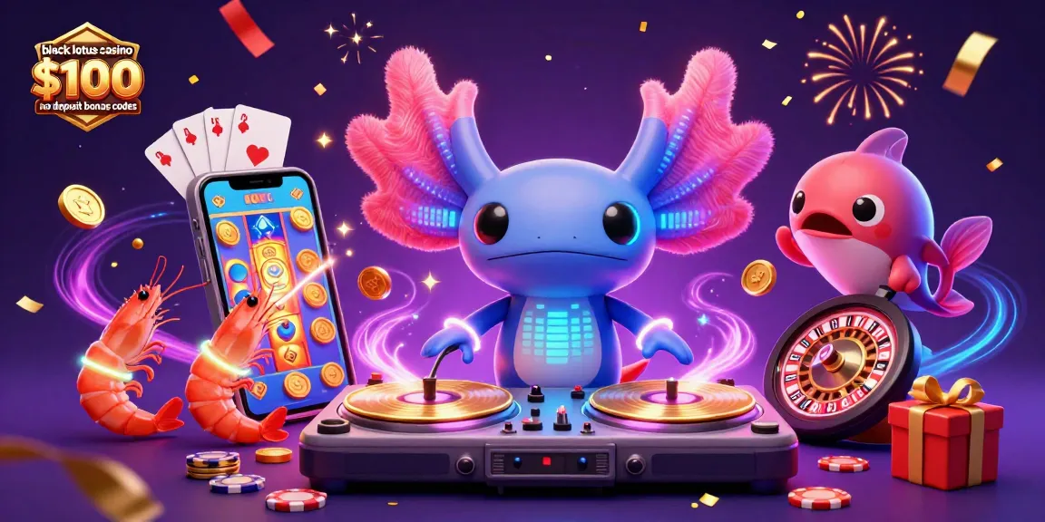 Spin and win at Black Lotus Casino with $100 no deposit bonus codes! Enjoy vibrant gaming action.