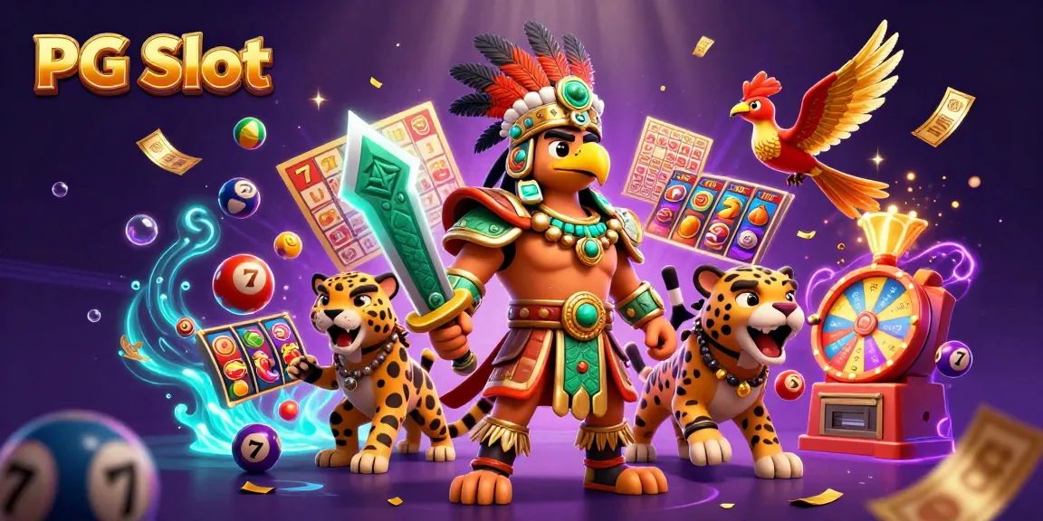 Tampilkan PG Slot yang menarik dengan karakter pejuang dan elemen permainan slot yang dinamis.