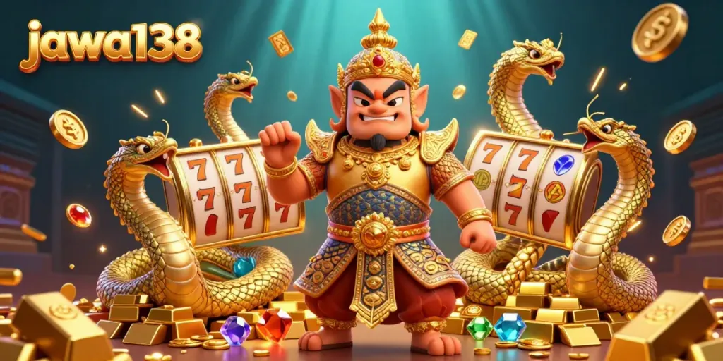 Unleash your winning potential at jawa138 with vibrant slots, guardian spirits, and treasure elements.