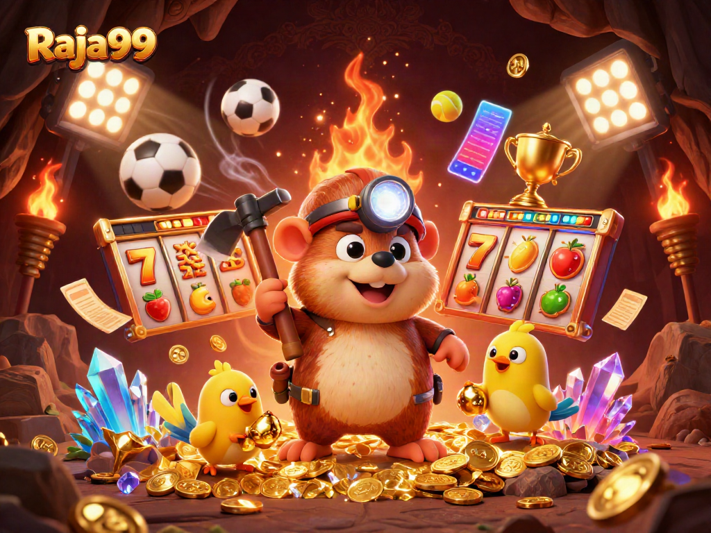Temukan harta karun dan menangkan permainan menarik di Raja99 dengan berbagai slot online yang menggugah selera!