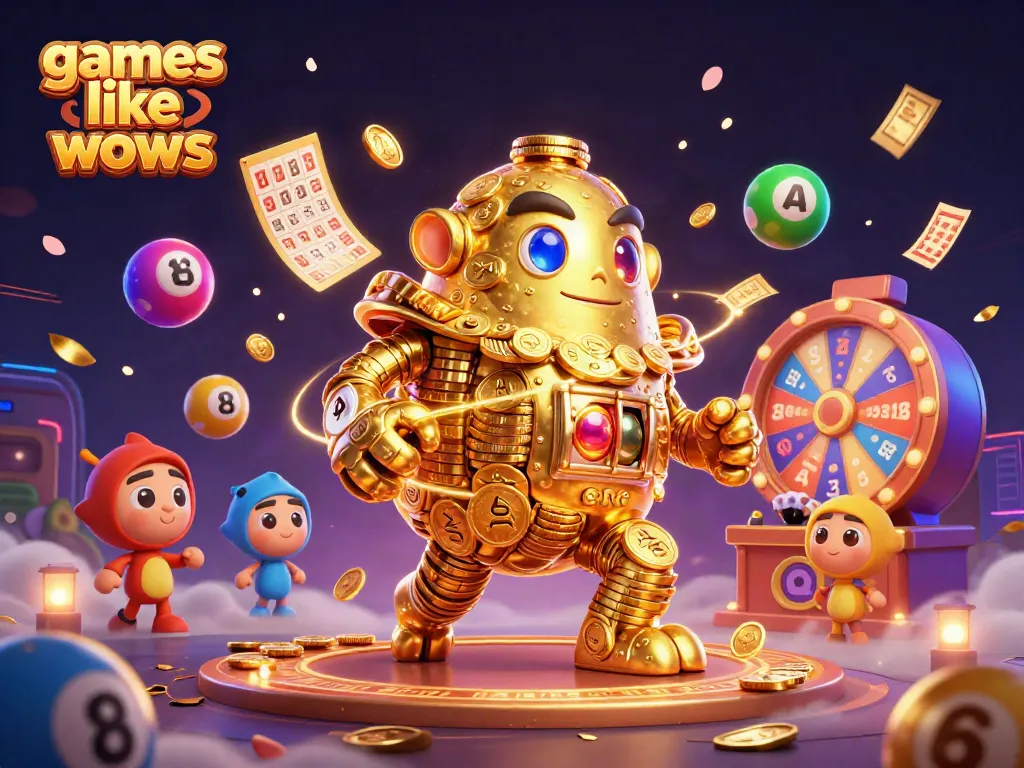 Experience thrilling gameplay with games like WOW Vegas featuring vibrant 3D elements.
