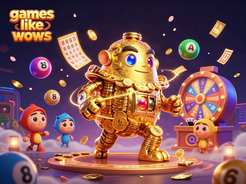 Experience thrilling gameplay with games like WOW Vegas featuring vibrant 3D elements.