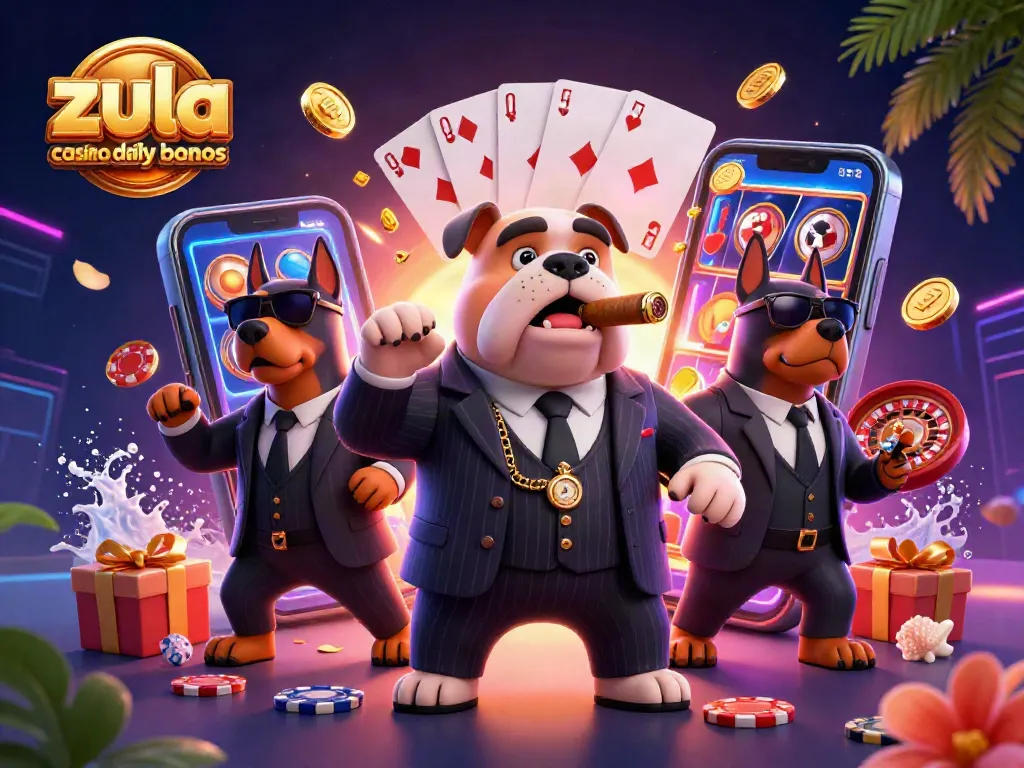 Zula Casino daily bonus rewards players with 10,000 Gold Coins and 1 Sweeps Coin for daily logins.