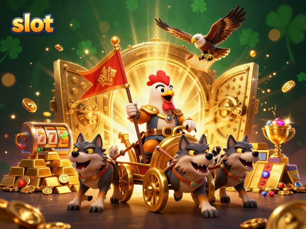 Menangkan slot dengan permainan 3D herois dan harta karun yang meriah.