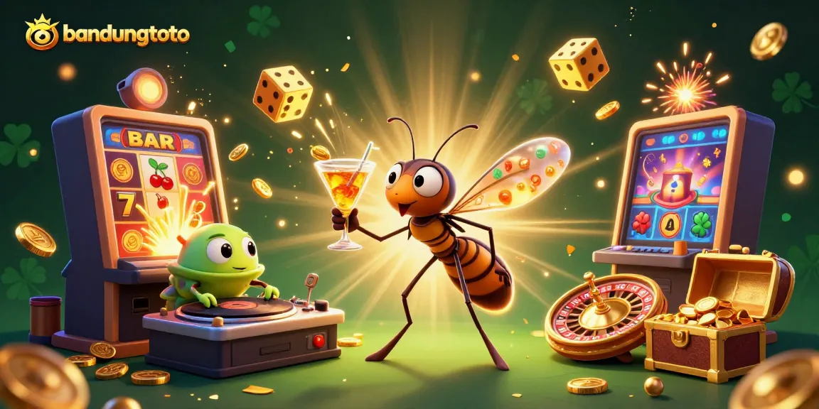 Experience the excitement of bandungtoto's casino world with vibrant characters and dynamic gaming elements.