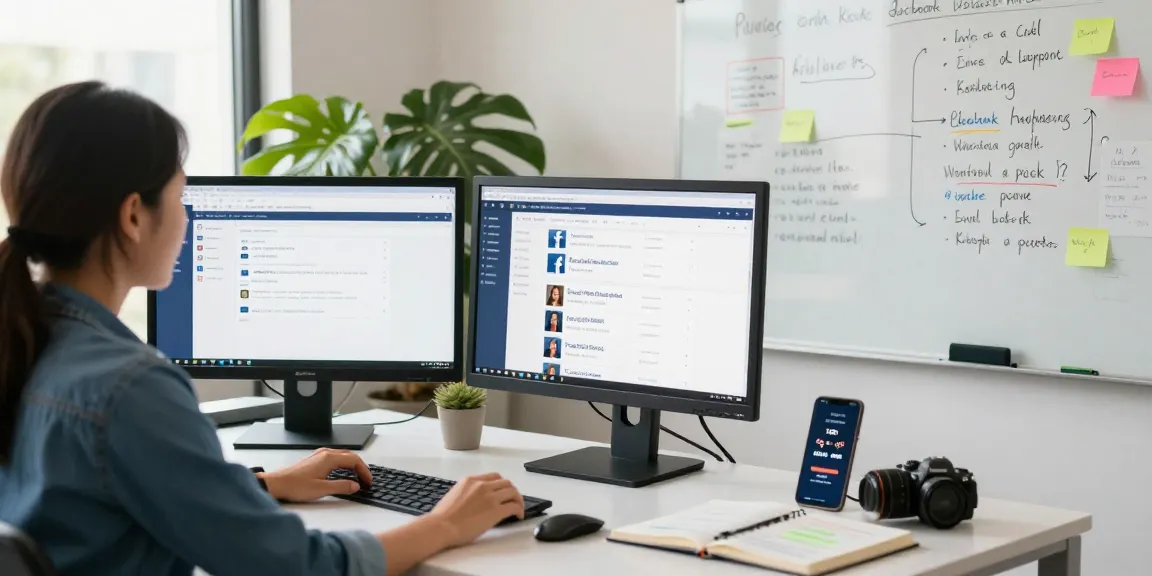 Buy real Facebook followers through actionable social media strategies in a vibrant office.