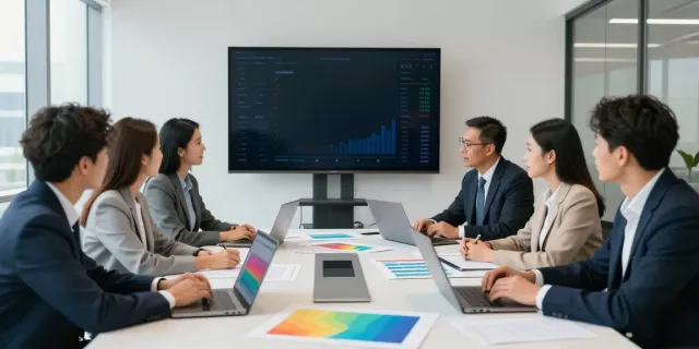 Team collaborating in a modern office to enhance CFO services Australia for better business outcomes.