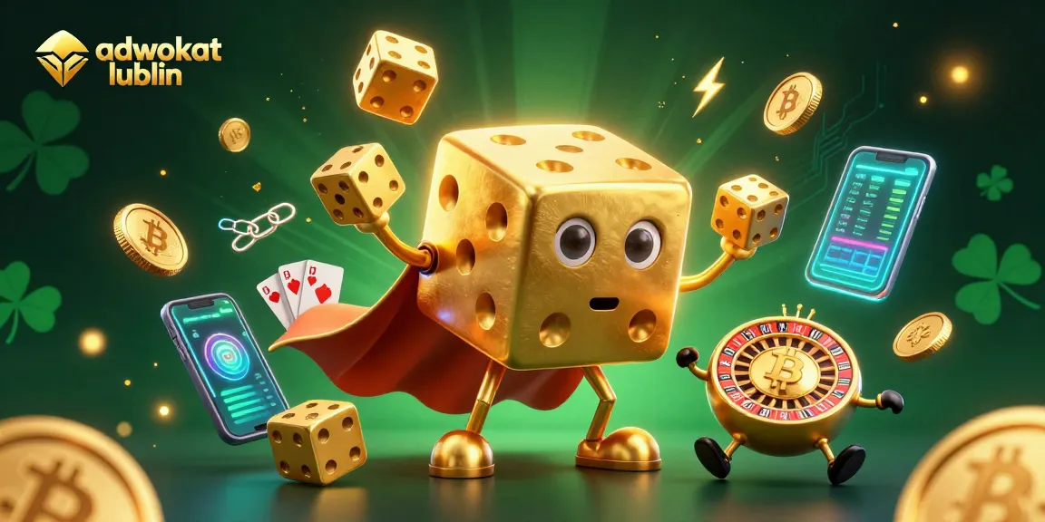 Experience engaging gaming with adwokat lublin, showcasing vibrant casino elements and characters.