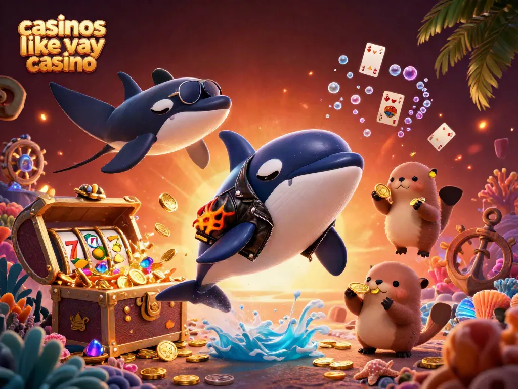 Play games like casinos like yay casino with vibrant underwater theme and playful animals.