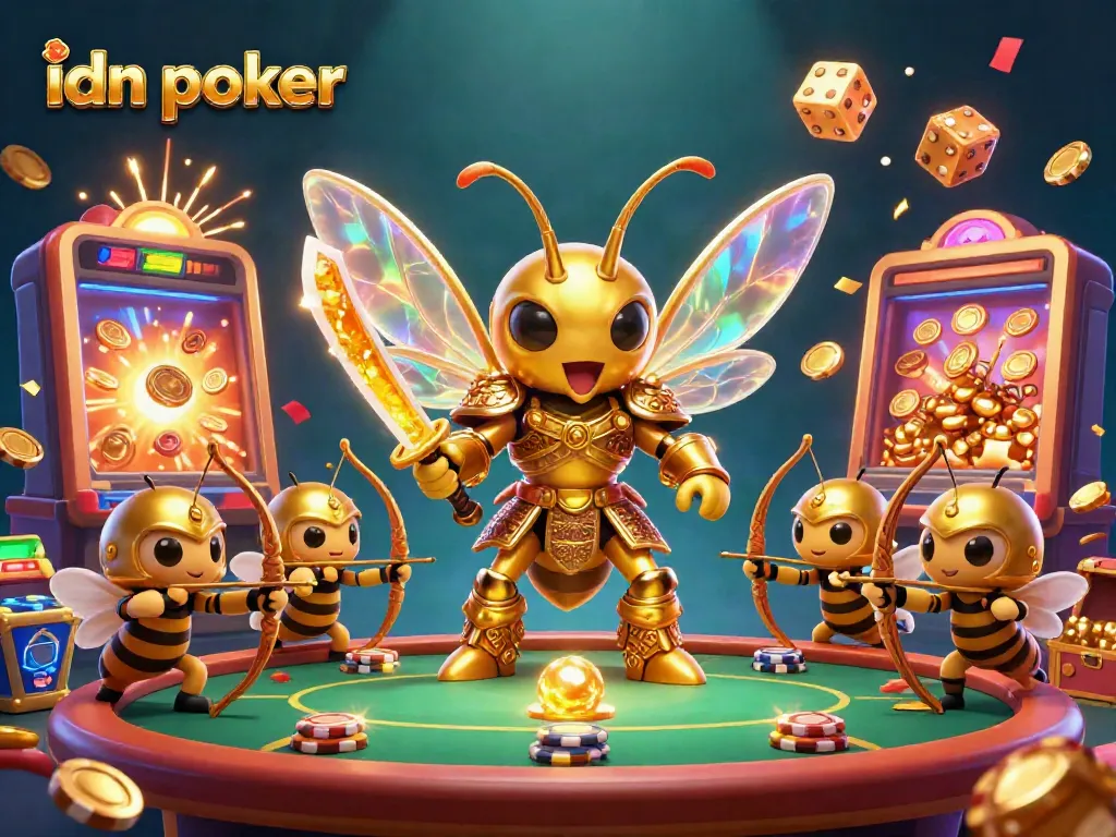 Permainan idn poker dengan karakter menarik dan elemen kasino yang mengesankan.