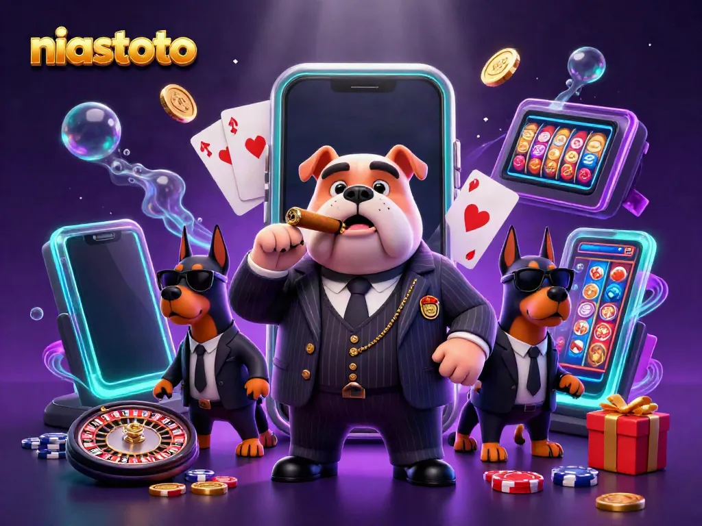 Engage with niastoto's thrilling casino world featuring lively characters and dynamic gaming elements.