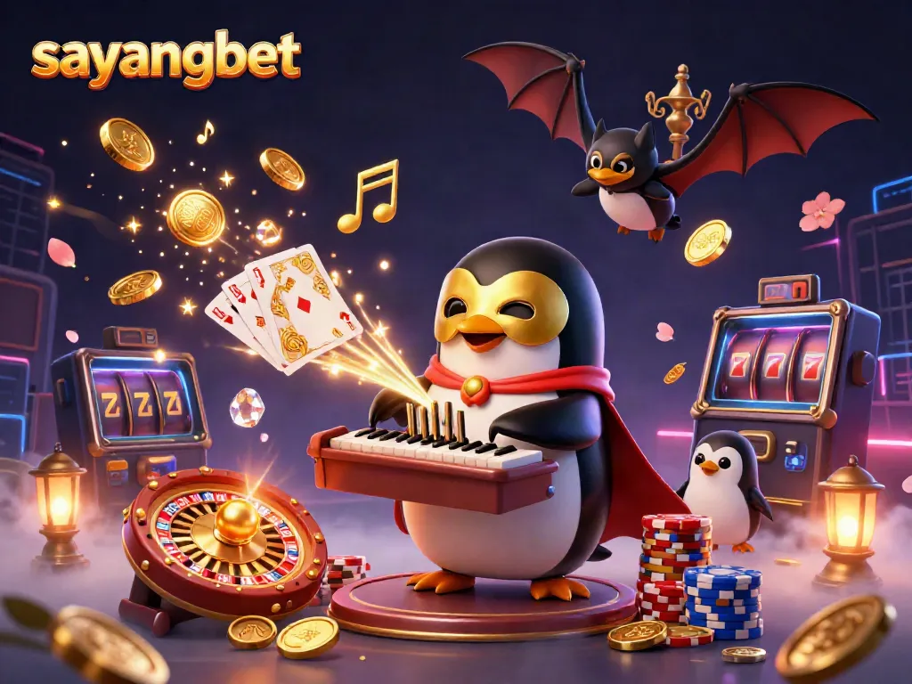 Experience thrilling gameplay with sayangbet, featuring a whimsical pirate-themed casino scene.