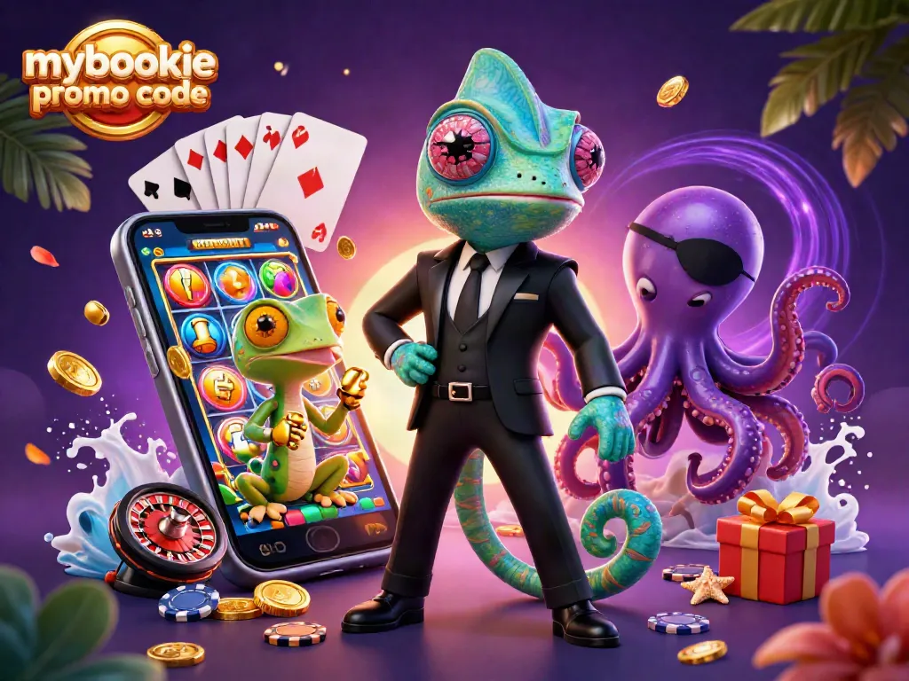 Engage with the MyBookie promo code through exciting slot games and vibrant casino elements.