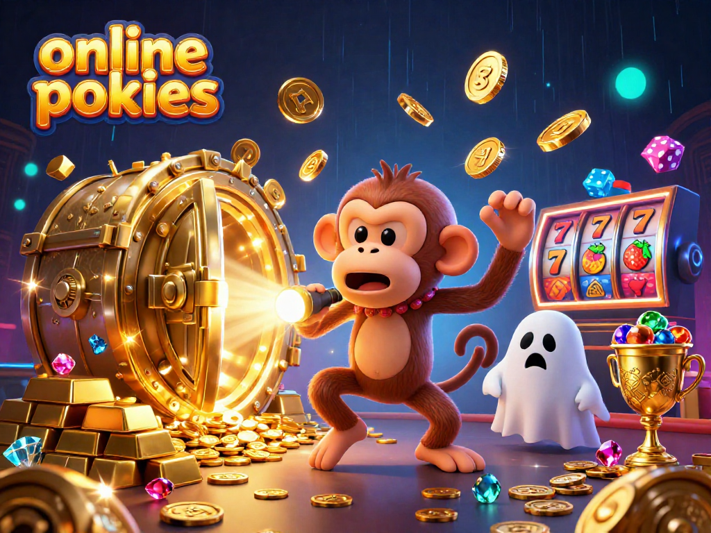 Engage with online pokies in a haunted casino filled with golden treasures and mischievous characters.